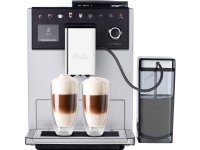 Melitta F63/0-201, Yhdistelmäkahvinkeitin, 1,8 L, Kahvipavut, Sisäänrakennettu jauhin, 1400 W, Hopea