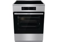 Gorenje GEIT6C60XPG, Vapaasti seisova liesi, Rotaatio, Kosketus, Ruostumaton teräs, Ruostumaton teräs, Yläosa edessä, Elektroninen