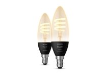 Philips Hue White ambiance filamenttikynttilä - E14 polttimot - 2 kpl