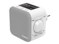 Hama DIR45BT, Henkilökohtainen, Digitaalinen, DAB+, Valkoinen, Yksivärinen, AC