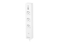 LEDVANCE SMART+ Multi Power Socket EU, 3 AC-pistorasia(a), Sisätila, Muovi, Valkoinen, I, 230 V