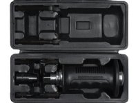 Yato YT-28003, Iskuruuvain, Suora kahva, Musta, 175 mm, 6 kpl, Tasainen, Phillips