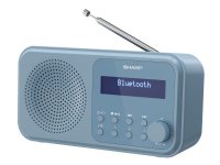 Sharp Tokyo DR-P420 - kannettava DAB-radio - teräksensininen
