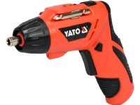 Yato YT-82760, Akkuruuvinväännin, Pistoolikahva, 1/4, Musta, Oranssi, IPX0, 230 RPM