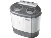 Camry Premium CR 8052, Päältätäytettävä, 3 kg, Harmaa, Valkoinen
