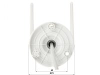 Imou IPC-F42P, IP-turvakamera, Sisätila ja ulkotila, Langallinen, CE, FCC, Seinä/Tolppa, Valkoinen