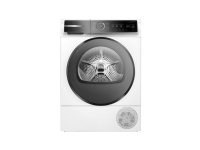 Bosch Serie 8 WQB245B40, Vapaasti seisova, Edestä täytettävä, Lämpöpumppu, Valkoinen, 112 L, LED