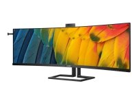 Philips 6000 series 45B1U6900CH, 113 cm (44.5), 5120 x 1440 pikseliä, UltraWide Dual Quad HD, LED, 4 ms, Musta