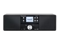 Panasonic HiFi Micro Anlage DAB+ SC-DM202EG-K schwarz mit Bluetooth, Kodin mikroaudiojärjestelmä, Musta, Etu, Kiina, 24 W, Koko alue
