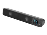 Steelseries BRIO Stereo Soundbar, musta