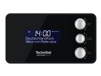 Radiohälytin TechniSat DIGITRADIO 50 SE DAB, DAB+, FM Herätyskello Musta