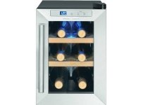 ProfiCook PC-WK 1231, Kompressori viininjäähdytin, Vapaasti seisova, 6 pullo(a), G, Sisätilojen valo, Musta