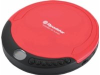 Roadstar PCD-435CD, 175 g, Punainen, Kannettava CD-soitin
