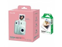 Fujifilm pikakamera instax mini 12 MINT vihreä+instax mini kiiltävä (10pl)