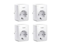 TP-Link Tapo P100, Trådløs, Bluetooth / Wi-Fi, 2,4 - 2,4835 GHz, 802.11b, 802.11g, Wi-Fi 4 (802.11n), 72 Mbit/s, WPA2-PSK, WPA3, WEP, WPA-PSK