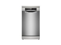 Bosch Serie 6 SPS6YMI14E, Vapaasti seisova, Slimline (45 cm), Ruostumaton teräs, 10 paikkoja, B, 43 dB