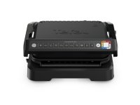 Tefal OptiGrill 2in1 GC772810, Musta, Suorakulmainen, Painikkeet, 600 cm², 1 alue(tta), Saranakansi