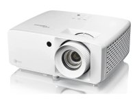 Optoma UHZ66 - DLP-projektori - laser - kannettava - 3D - 4000 lumenia - 3840 x 2160 - 16:9 - 4K - LAN - valkoinen