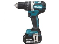Makita iskuporakone 18V - DHP484RT3J, sis. kotelon, 3 x 5.0Ah akkua ja laturin