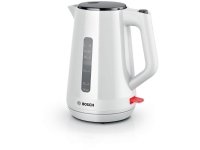 Bosch TWK1M121, 1,7 L, 2400 W, Valkoinen, Muovi, Vesimittari, Ylikuumenemissuoja