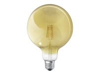 LEDVANCE SMART+ Filament Globe, Älylamppu, Kulta, Wi-Fi, E27, Lämmin valkoinen, 300°