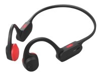 Philips TAA5608BK - Kuulokkeet, joissa on mikrofoni - avokorva - kaulan taakse kiinnitettävä - Bluetooth - langaton - musta