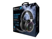 Sandberg HeroBlaster langattomat kuulokkeet, Kabel &amp  trådløs, 20 - 20000 Hz, Spil, 300 g, Kuulokkeet, Lajittelu