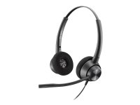 Poly EncorePro 320 - EncorePro 300 -sarja - kuulokkeet - korvalla - langallinen - Pikakatkaisu - musta - TAA-yhteensopiva - Skype for Business -sertifioitu