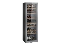 Siemens iQ500 KW36KATGA, Viinijäähdytin, vapaasti seisova, 199 pulloa, 50 W, G, harmaa