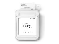 SumUp Solo - EMV / NFC-kortinlukija - valkoinen - tulostinmoduulin kanssa