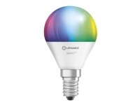 LEDVANCE SMART+ kruunu 470lm 4.9W/RGBW (40W) matta E14 WiFi
