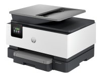 HP Officejet Pro 9122e All-in-One - Monitoimitulostin - väri - mustesuihku - Legal (216 x 356 mm) (alkuperäinen) - A4/Legal (media) - jopa 21 s/min (kopio) - jopa 22 s/min (tulostin) - 250 arkkia - 33,6 Kbps - USB 2.0, LAN, USB 2.0 isäntä, Wi-Fi(ac), Bluetooth - sementti