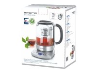 Emerio WK-122248, 1,7 L, 2200 W, Ruostumaton teräs, Läpinäkyvä, Säädettävä termostaatti, Johdoton, Pidä lämpimänä-toiminto