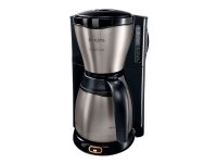 Philips Café Gaia HD7548 Kahvinkeitin, Suodatinkahvinkeitin, 1,2 L, Jauhettu kahvi, 1000 W, Musta, Metallinen