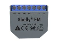 Shelly EM - Teho-/energiamittari - langaton - 802.11b/g/n - 2,4 - 2,5 GHz:n taajuudet