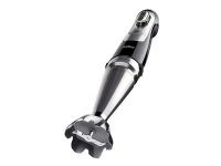 Braun MultiQuick 9 MQ9138XI, Upotettava sekoitin, 0,6 L, Jäänmurskaus, 1,2 m, 1200 W, Musta, Ruostumaton teräs