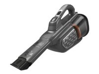 Black & Decker BHHV520JF-QW, Kuiva, Sykloninen, Matto, Kovat lattiapinnat, Verhoilu, Pussiton, Musta, Hopea, Titaani, 0,7 L