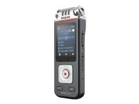 Philips Digital Voice Tracer DVT7110 - Stemmeoptager - 8 GB - krom, antracit (sort)