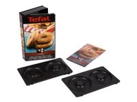 Tefal XA801612, Vaihtolevy, Musta, Tefal Snack Collection/SnackTime, 242 mm, 155 mm, 44 mm