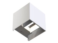Hama 00176564, Pinta, Kuutio, 1 lamppu(a), 6500 K, IP44, Valkoinen