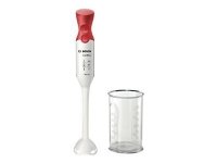 Bosch MSM64010, Upotettava sekoitin, 1,4 m, 450 W, Punainen, Valkoinen