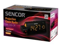 Sencor SRC 330 OR, Kello, Digitaalinen, FM, LED, 3,05 cm (1.2), Oranssi