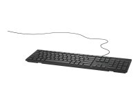 DELL KB216, Täysikokoinen (100 %), Langallinen, QWERTY, Musta