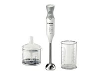 Bosch ErgoMixx MSM66120, Upotettava sekoitin, 1,4 m, 600 W, Harmaa, Valkoinen