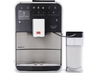 Melitta Barista Smart T, Espressokone, 1,8 L, Jauhettu kahvi, 1450 W, Musta, Ruostumaton teräs