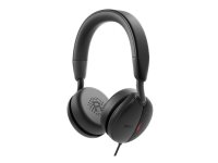 Dell Pro Wired ANC-kuulokkeet WH5024 - Kuulokkeet - on-ear - langallinen - aktiivinen melunvaimennus - USB-C - Zoom-sertifioitu, sertifioitu Microsoft Teamsille