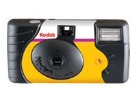 Kodak Power Flash 27+12, Kompakti filmikamera, 0 - 800, Elektroninen, Auto, Musta, Keltainen