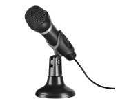 SPEEDLINK SL-8703-BK CAPO pöytä- ja käsimikrofoni - Mikrofoni - lajitelma - lajitelma