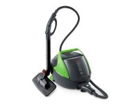 Polti Pro 95_Turbo Flexi, Sylinterillinen höyrypuhdistin, Musta, Vihreä, 1100 W, 1100 W, Kovat lattiapinnat, Vaihe