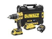 DEWALT DCD100YD2T-QW 2-nopeuksinen akkukäyttöinen iskuporakone harjaton, sis. lisäakun, sis. laturin, matkalaukku